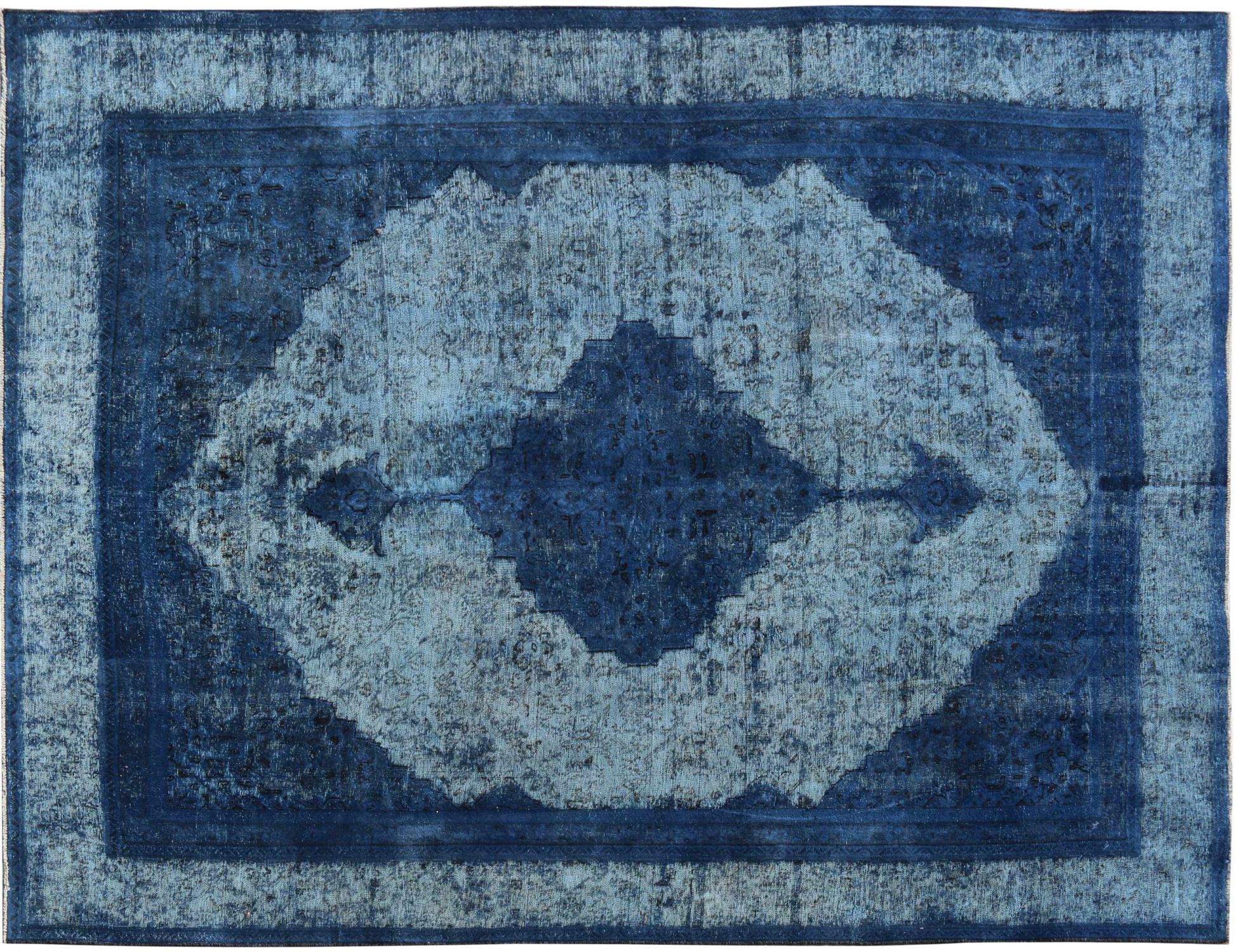 Tappeto Vintage  blu <br/>370 x 270 cm