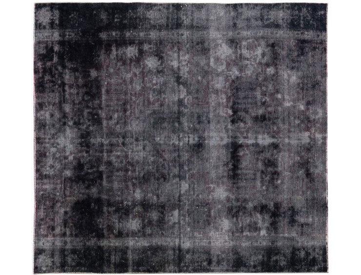 Nero Persiano Tappeto Vintage 265 x 230 cm