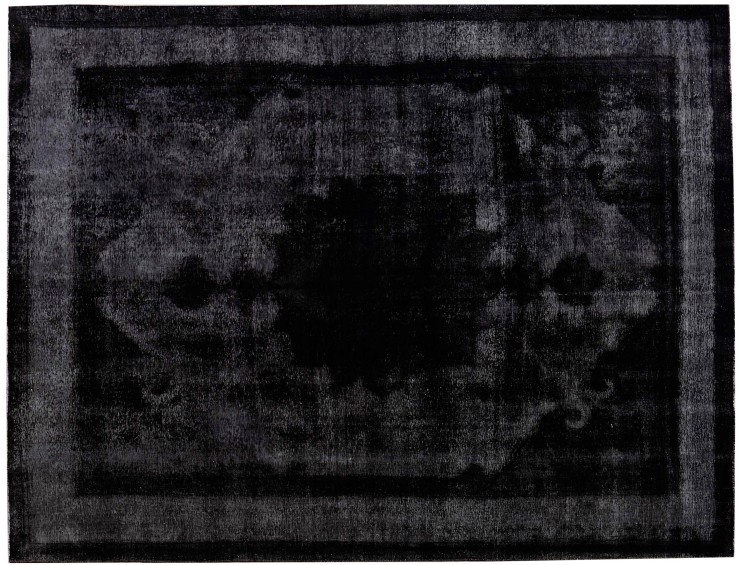 Nero Persiano Tappeto Vintage 382 x 308 cm