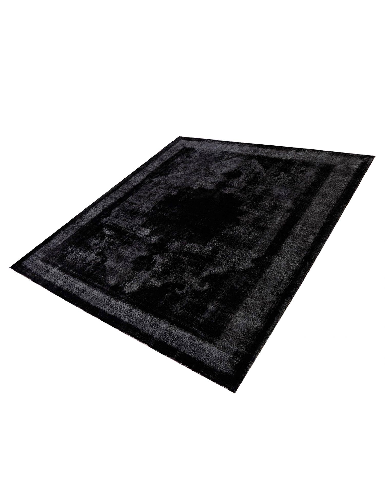 Black Persia Vintage Carpet  382 x 308 cm - Unique Handmade Carpet