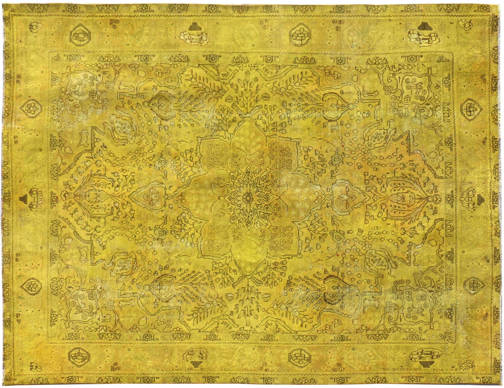 Vintage Perserteppich  gelb <br/>350 x 255 cm