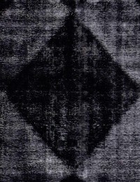 Sort Persien Vintage Tæppe  370 x 277 cm