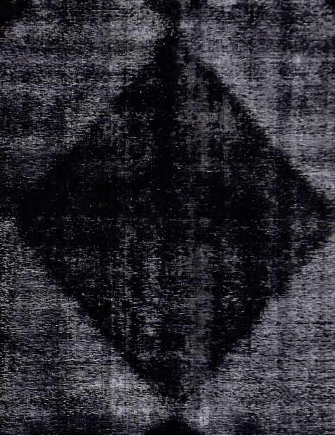 Schwarz Persien Vintage Perserteppich  370 x 277 cm