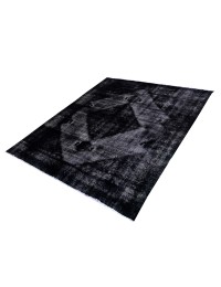 Sort Persien Vintage Tæppe  370 x 277 cm