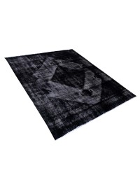 Sort Persien Vintage Tæppe  370 x 277 cm