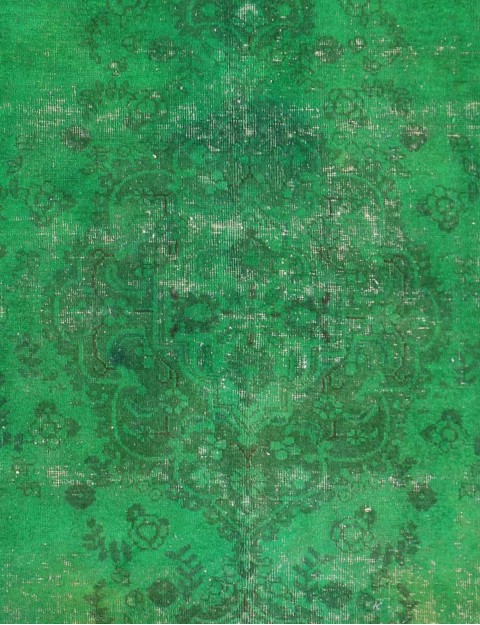 Grün Persien Vintage Perserteppich  280 x 205 cm