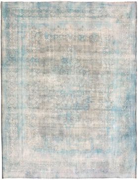 Vintage Perserteppich 409 X 298 blau