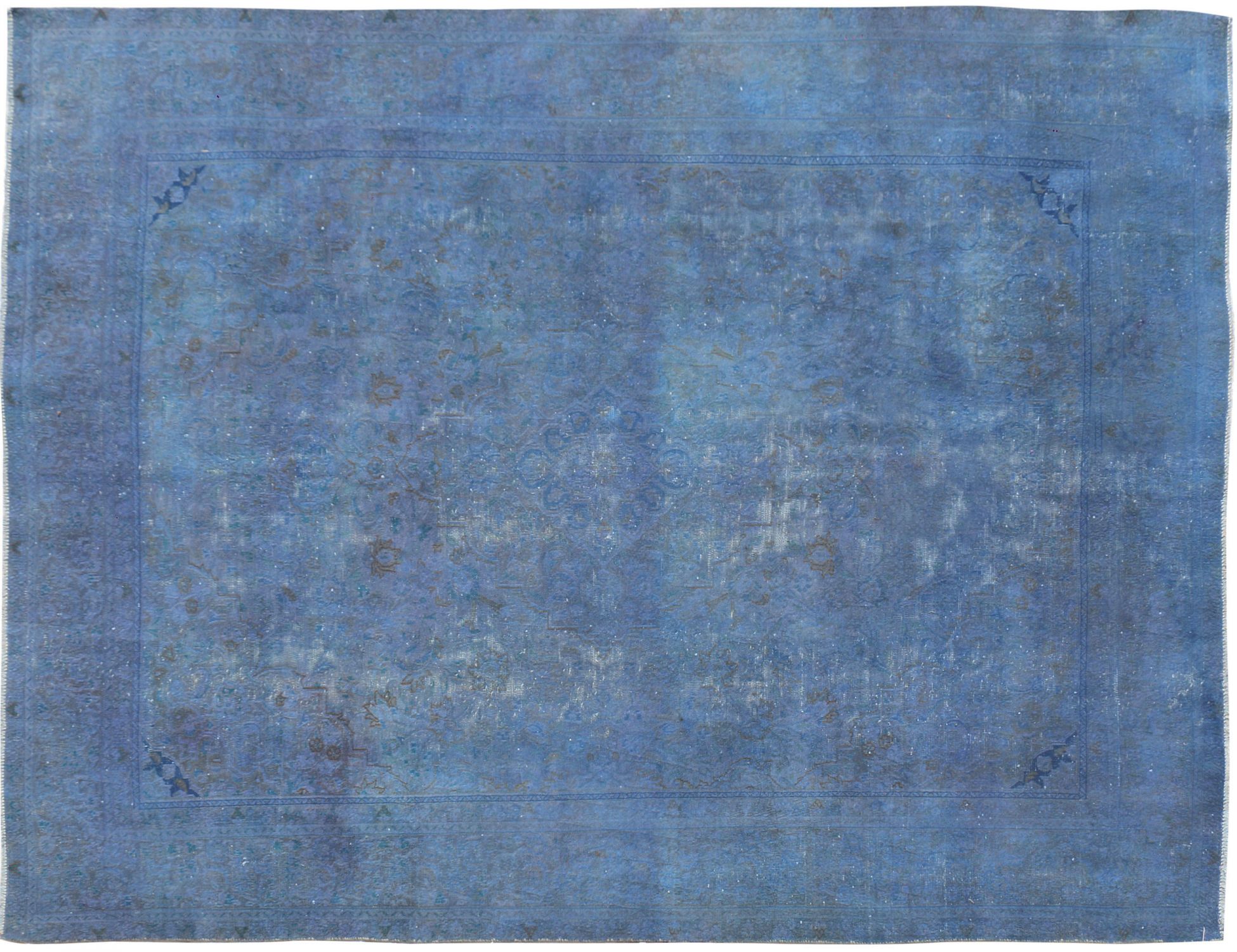 Tappeto Vintage  blu <br/>358 x 275 cm