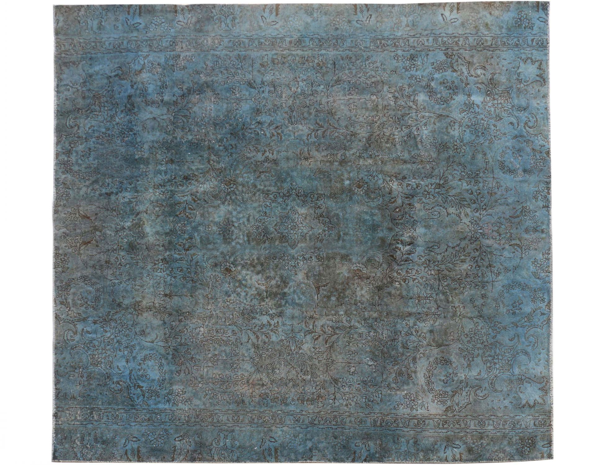Blue Persia Vintage Carpet  270 x 254 cm