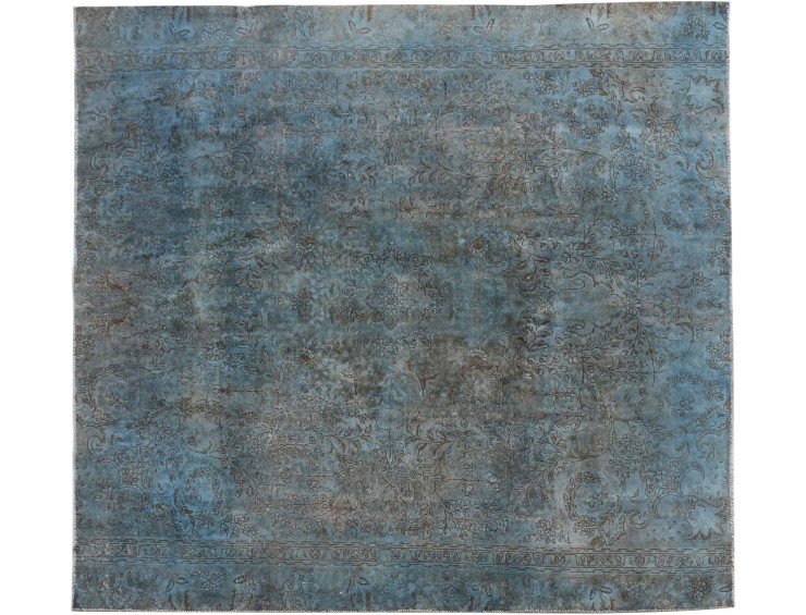 Blu Persiano Tappeto Vintage 270 x 254 cm