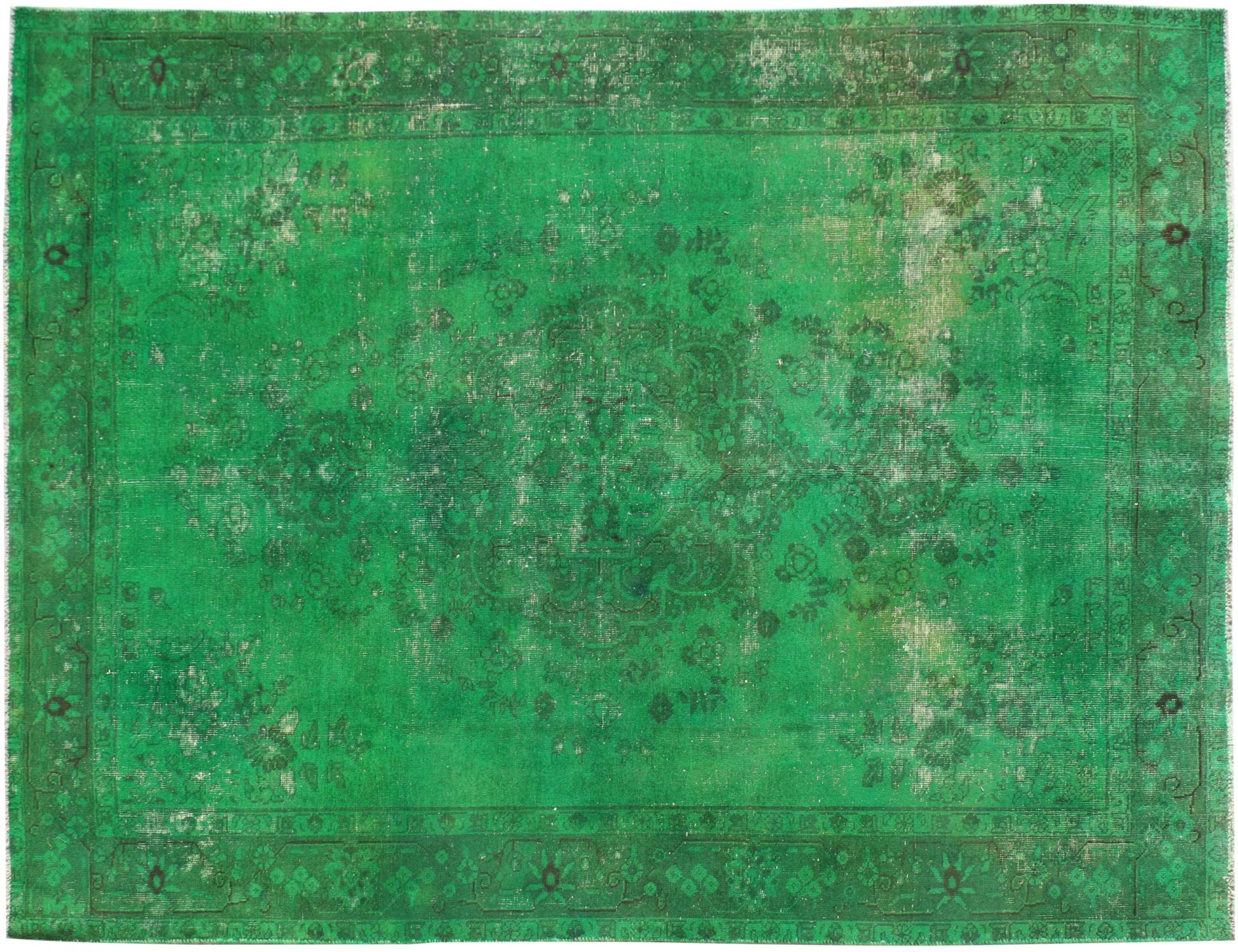Tappeto Vintage  verde <br/>280 x 205 cm
