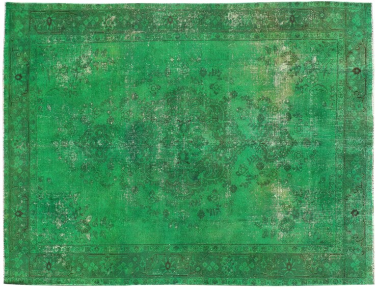 Grün Persien Vintage Perserteppich  280 x 205 cm
