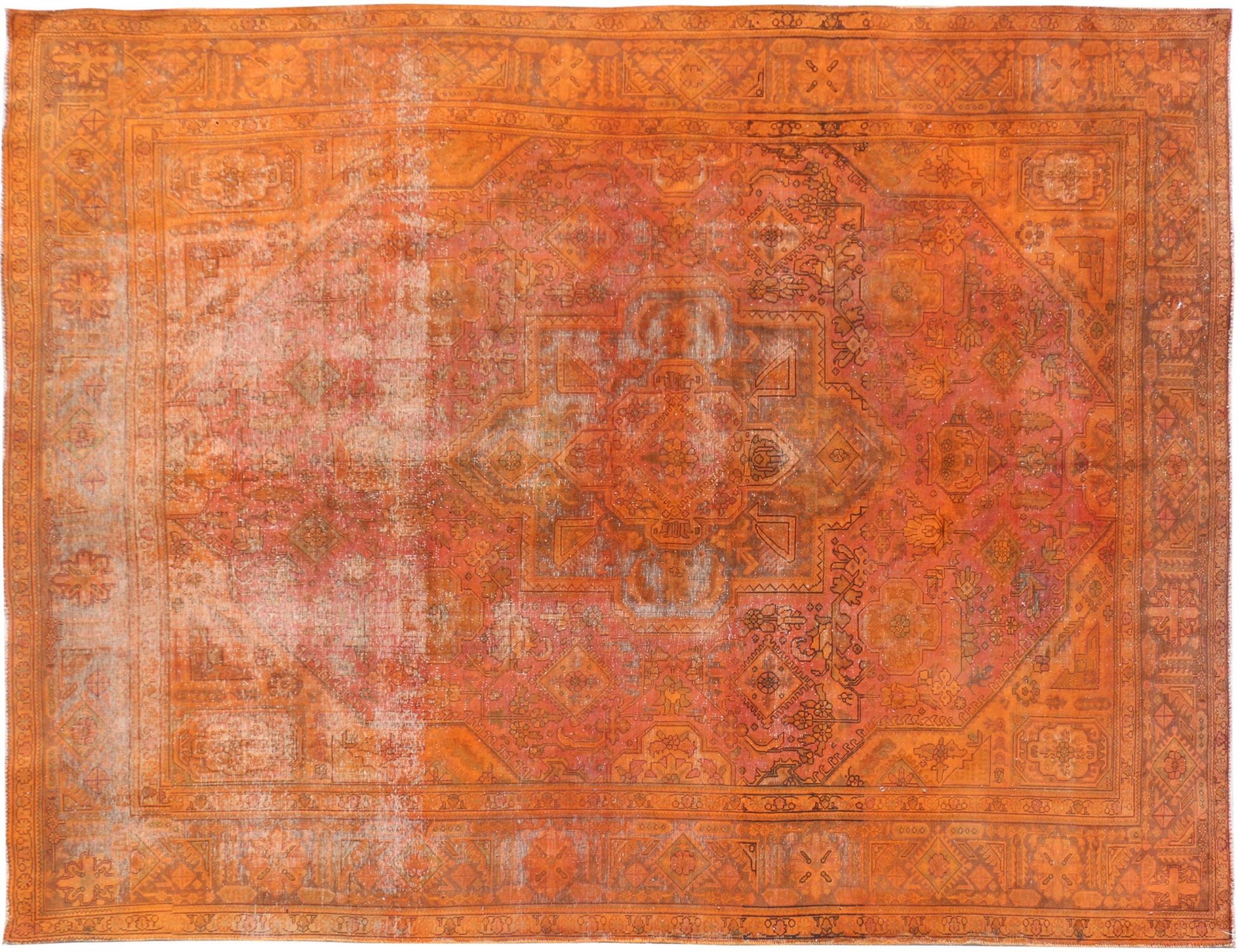 Tappeto Vintage  arancia <br/>400 x 312 cm