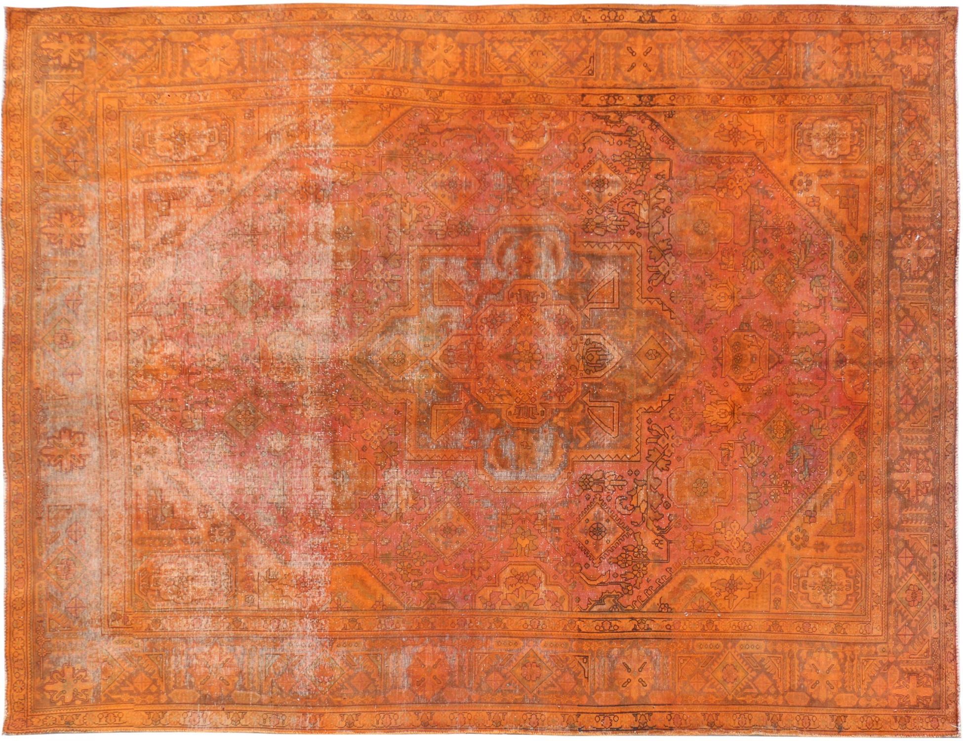 Tappeto Vintage  arancione <br/>400 x 312 cm