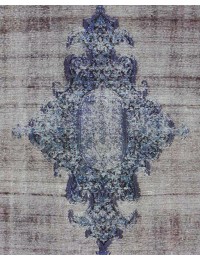Blau Persien Vintage kerman  384 x 283 cm