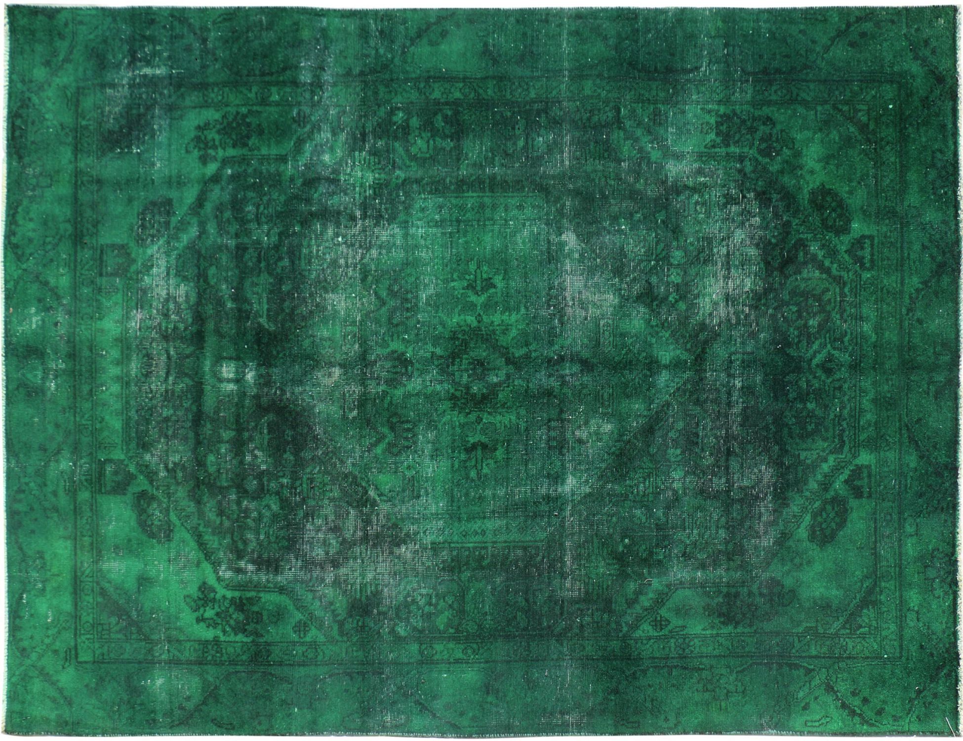 Tappeto Vintage  verde <br/>275 x 175 cm