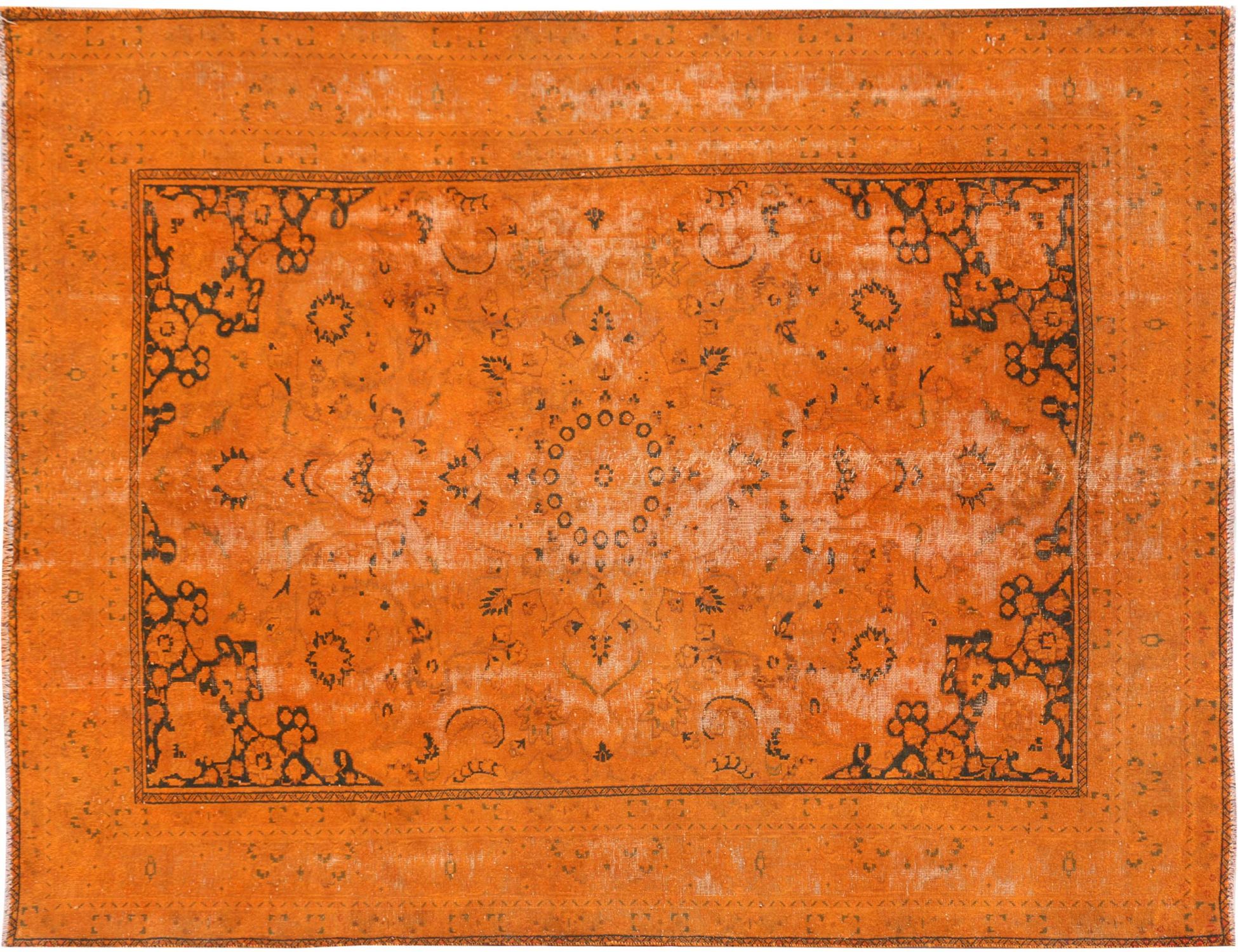 Tappeto Vintage  arancione <br/>280 x 195 cm