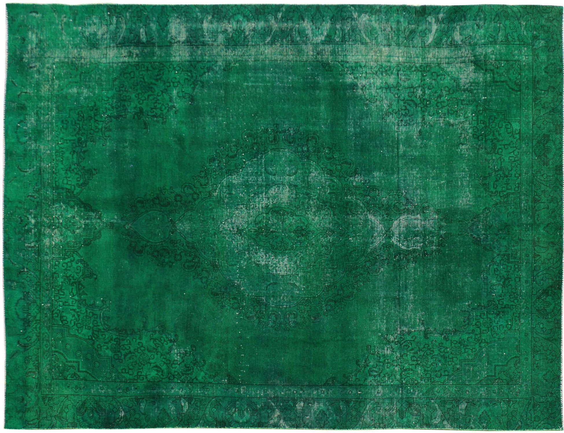 Vintage Perserteppich  grün <br/>376 x 260 cm