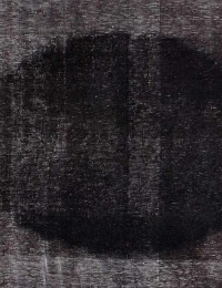 Schwarz Persien Vintage Perserteppich  250 x 167 cm