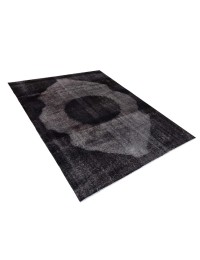Schwarz Persien Vintage Perserteppich  250 x 167 cm