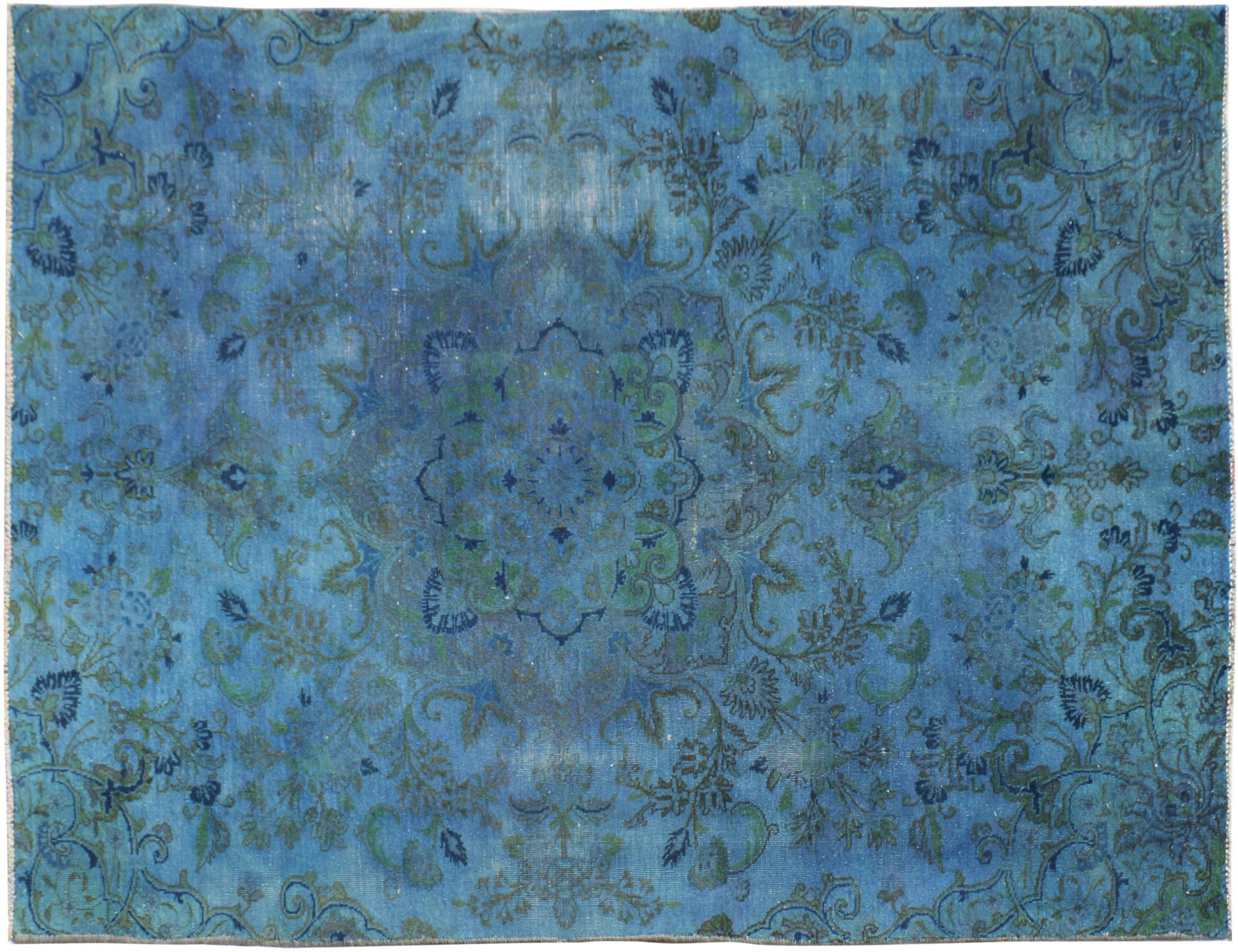 Vintage Matta  blå <br/>233 x 145 cm