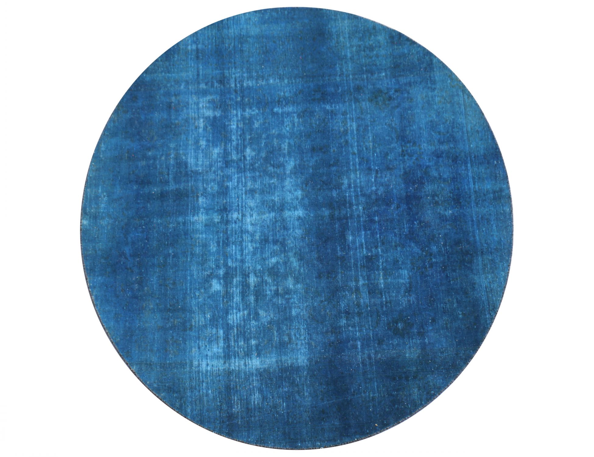 Rund Vintage Perserteppich  blau <br/>243 x 243 cm
