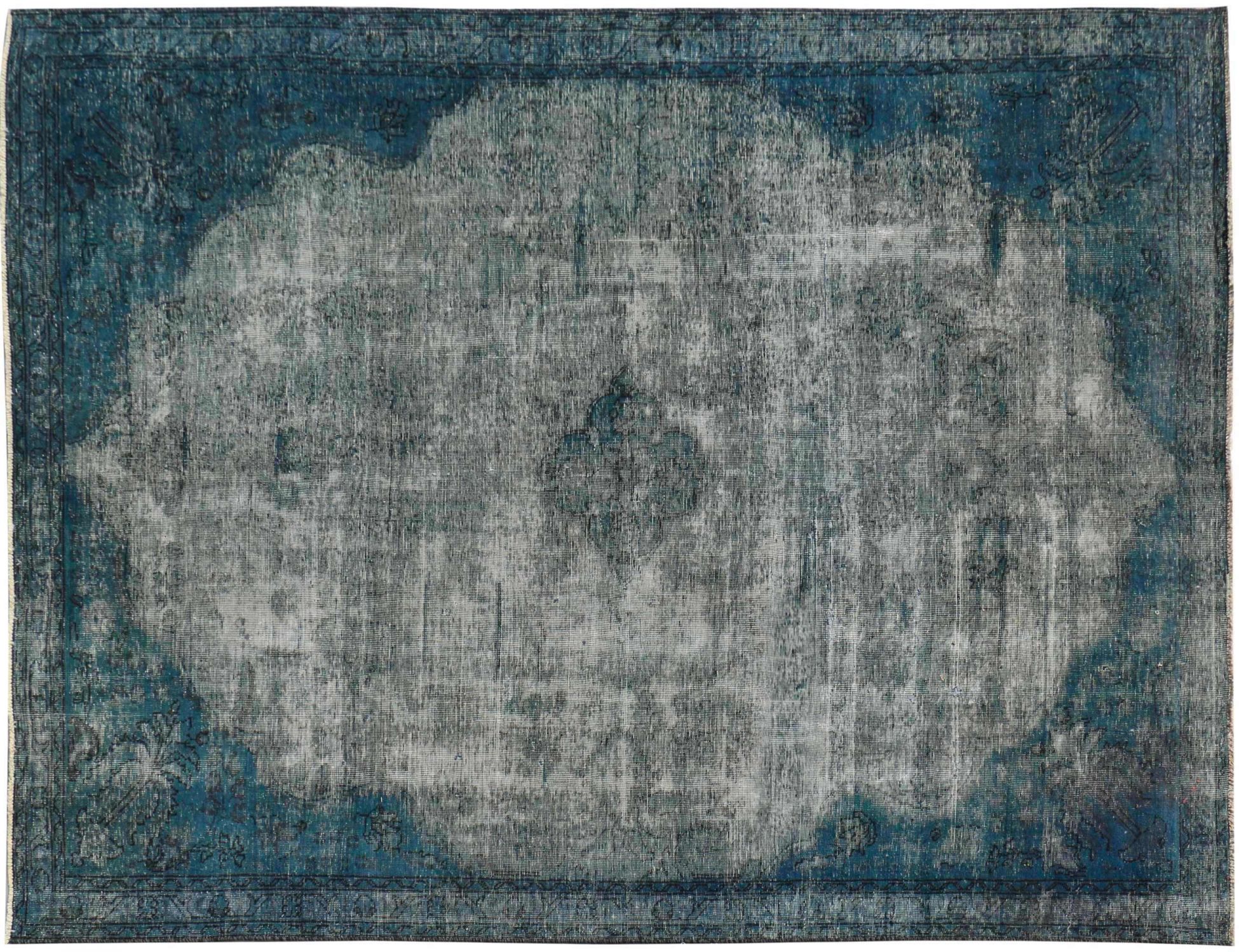 Tappeto Vintage  blu <br/>318 x 210 cm