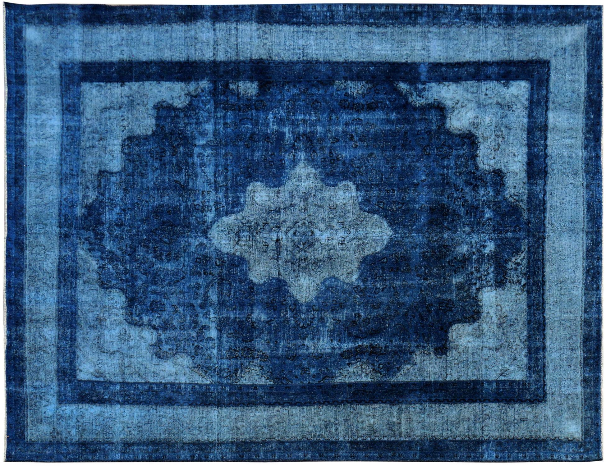 Tappeto Vintage  blu <br/>383 x 290 cm
