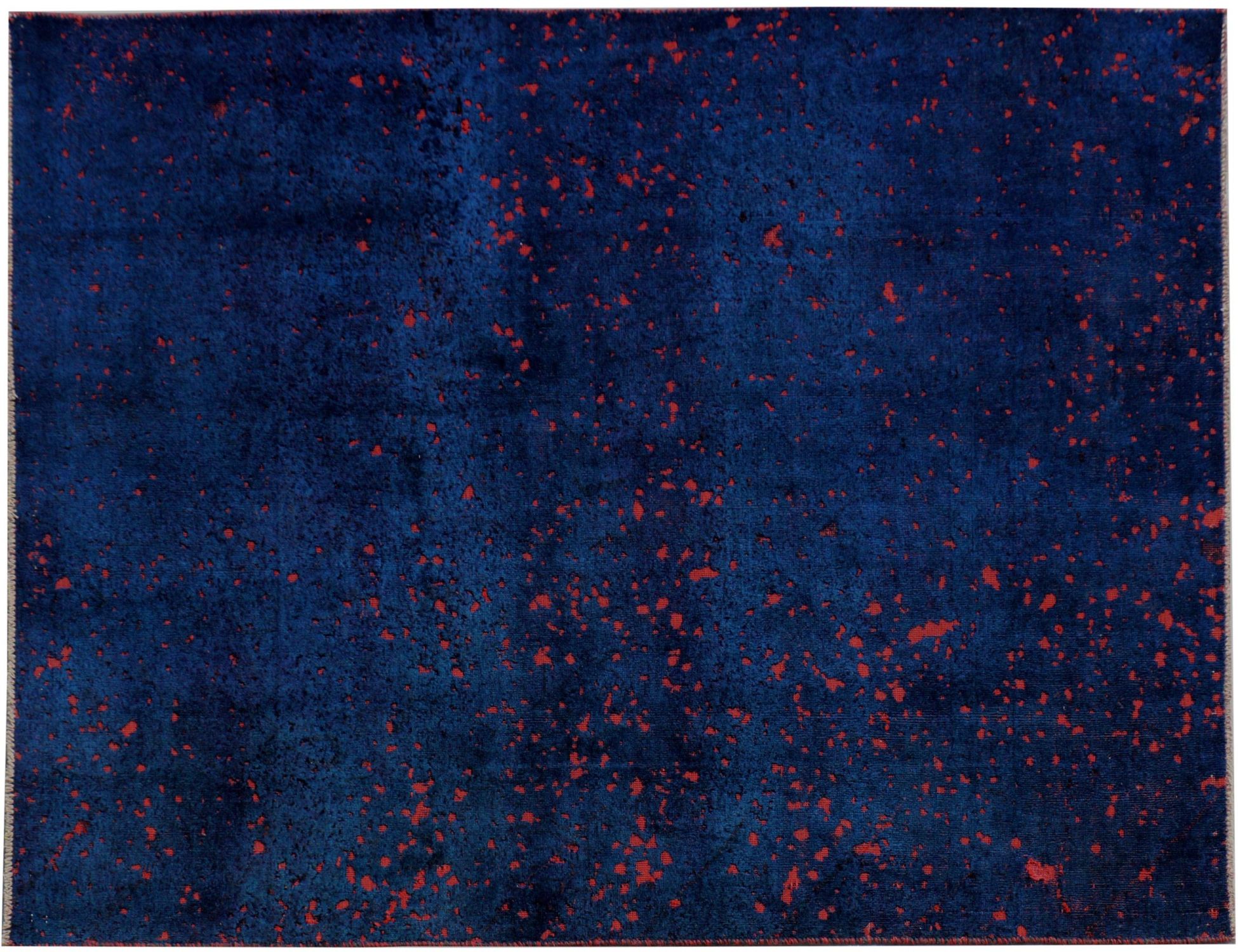 Vintage Matta  blå <br/>184 x 137 cm