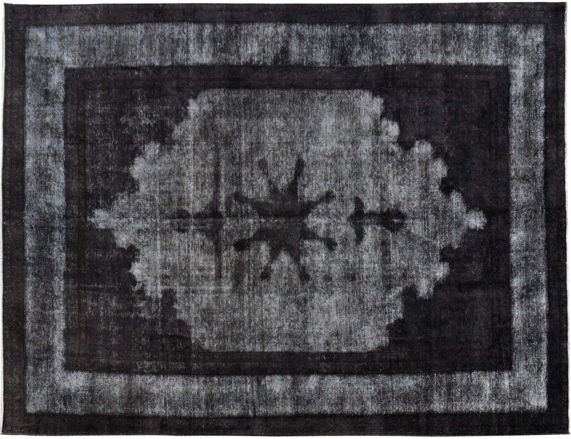 Vintage Perserteppich  schwarz <br/>410 x 283 cm