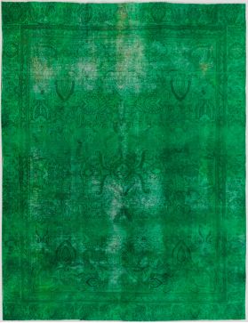 Alfombra vintage 340 X 268 verde