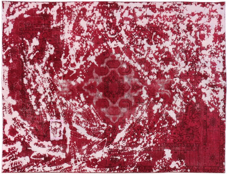 Rød Persien Vintage Tæppe  303 x 203 cm