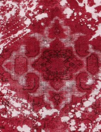 Rød Persien Vintage Tæppe  303 x 203 cm