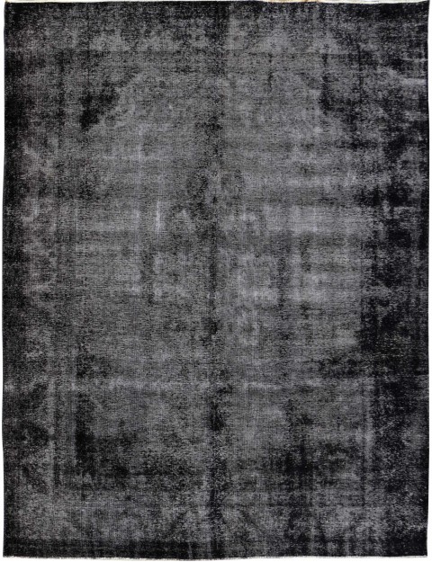 Schwarz Persien Vintage Perserteppich  378 x 292 cm