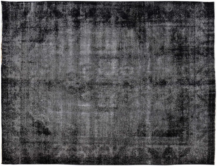 Sort Persien Vintage Tæppe  378 x 292 cm