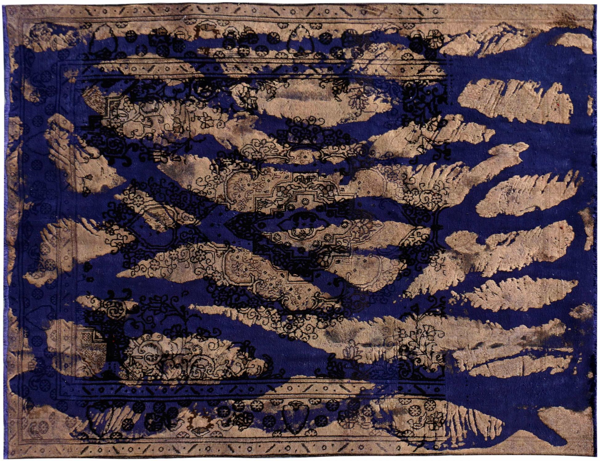 Tappeto Vintage  blu <br/>357 x 278 cm