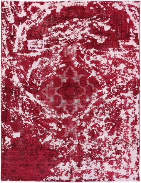 Rot Persien Vintage Teppich  303 x 203 cm