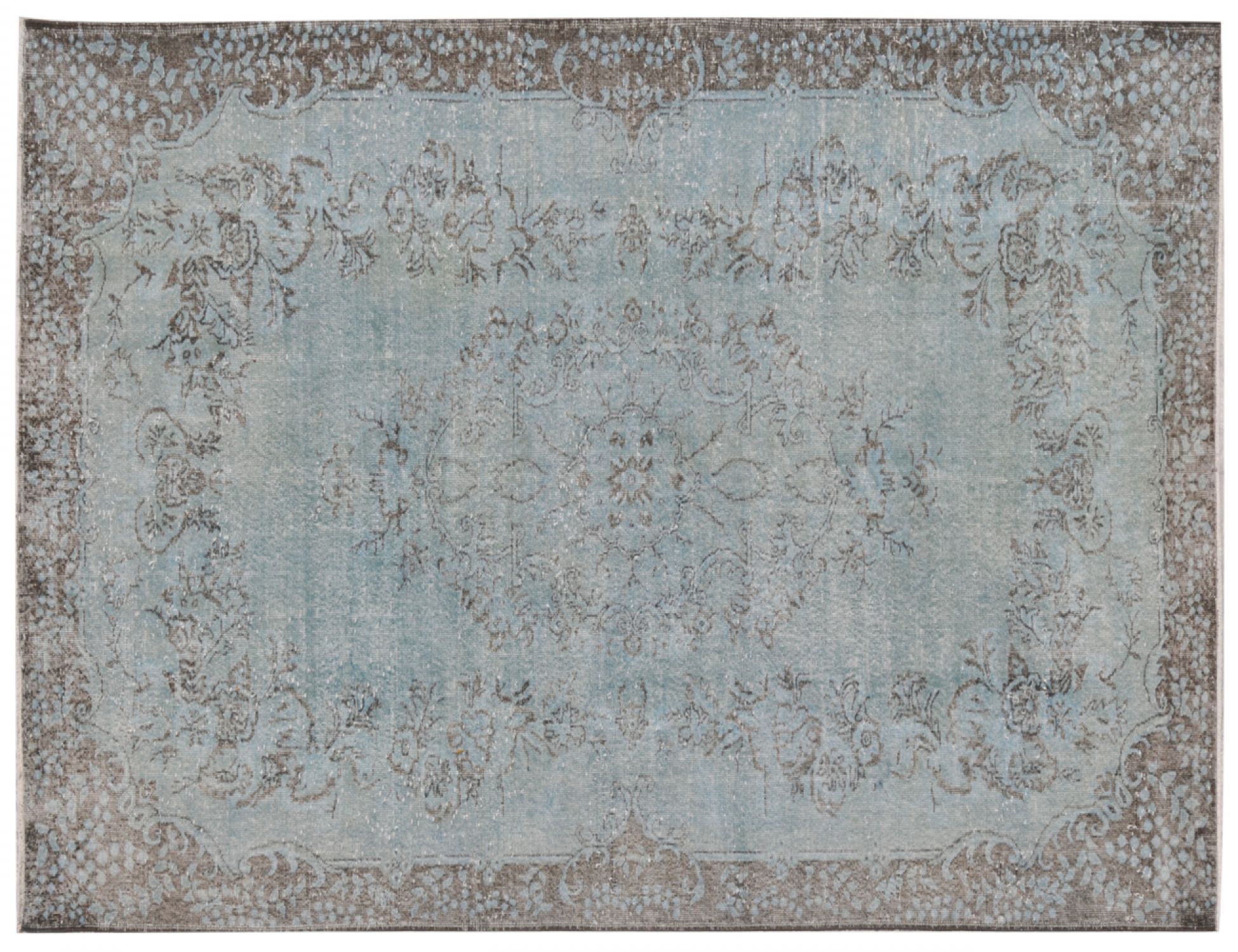 Tappeto Vintage  blu <br/>316 x 197 cm
