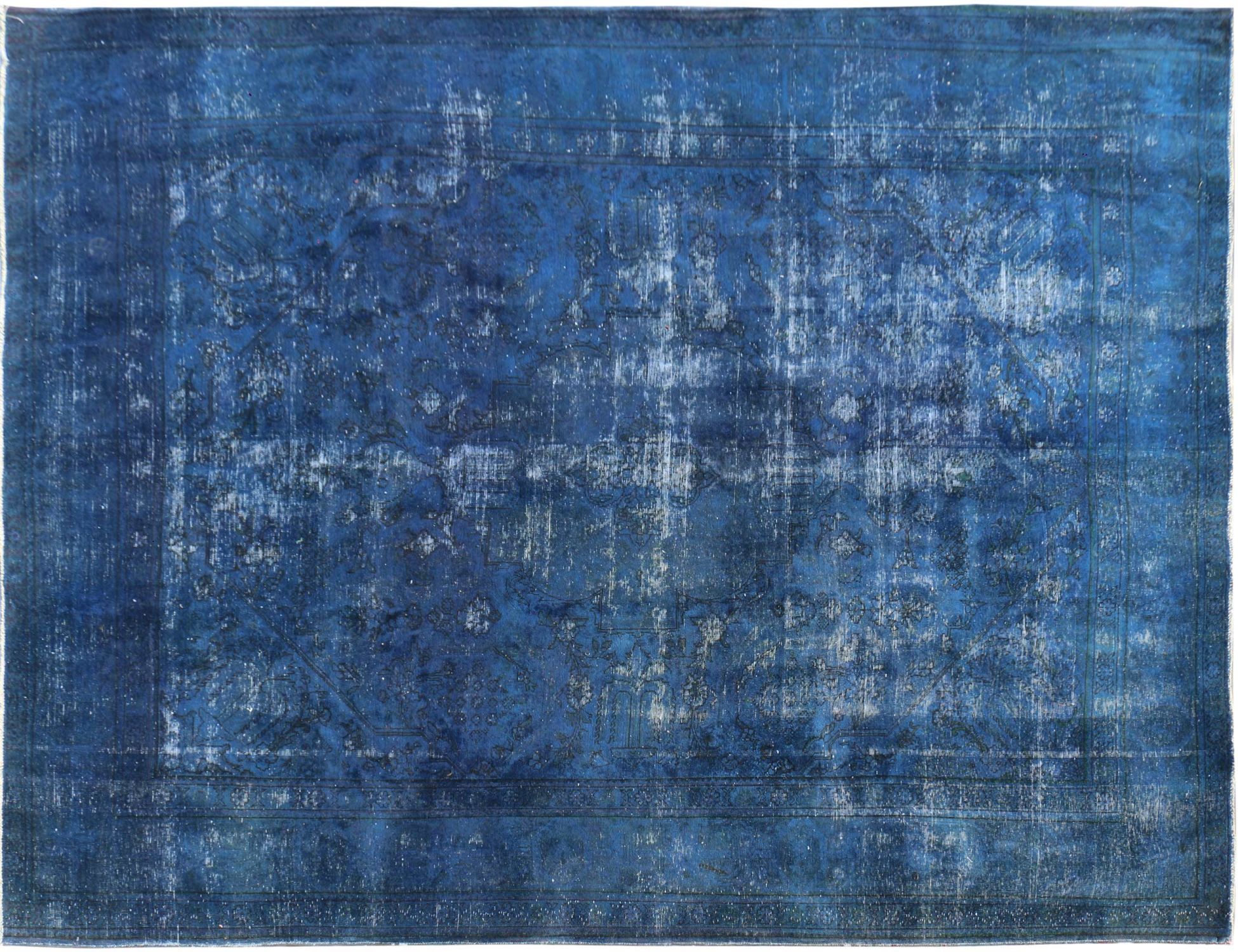 Vintage Matta  blå <br/>380 x 290 cm