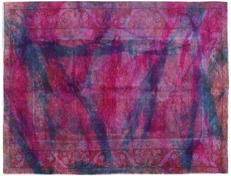 Multicolore Persiano Tappeto Vintage 288 x 130 cm