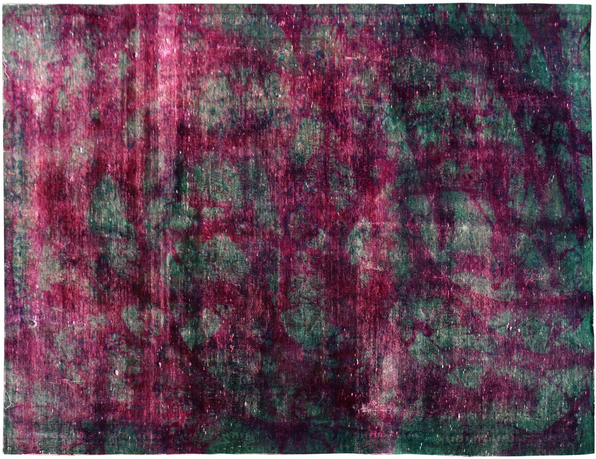 Verde Persiano Tappeto Vintage 290 x 160 cm