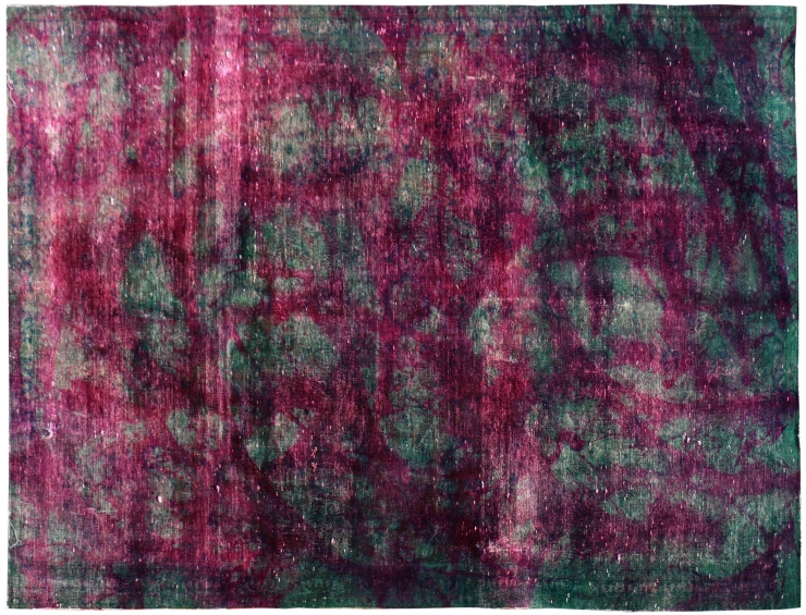 Verde Persiano Tappeto Vintage 290 x 160 cm