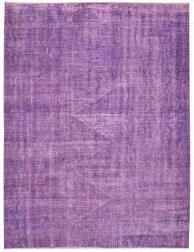 Alfombra vintage 256 X 161 púrpura