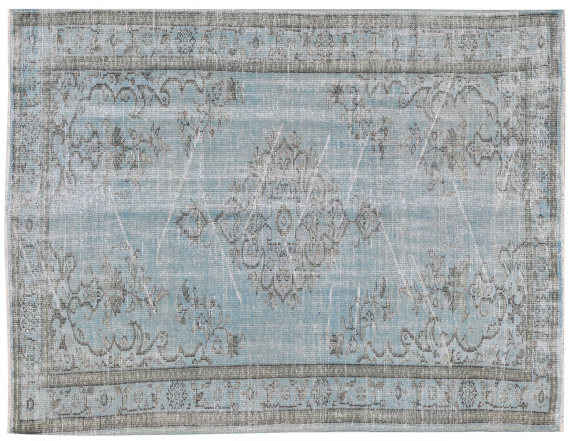  Vintage Tapijt  blauw <br/>245 x 168 cm