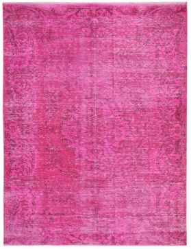 Vintage Teppich 246 X 157 rosa