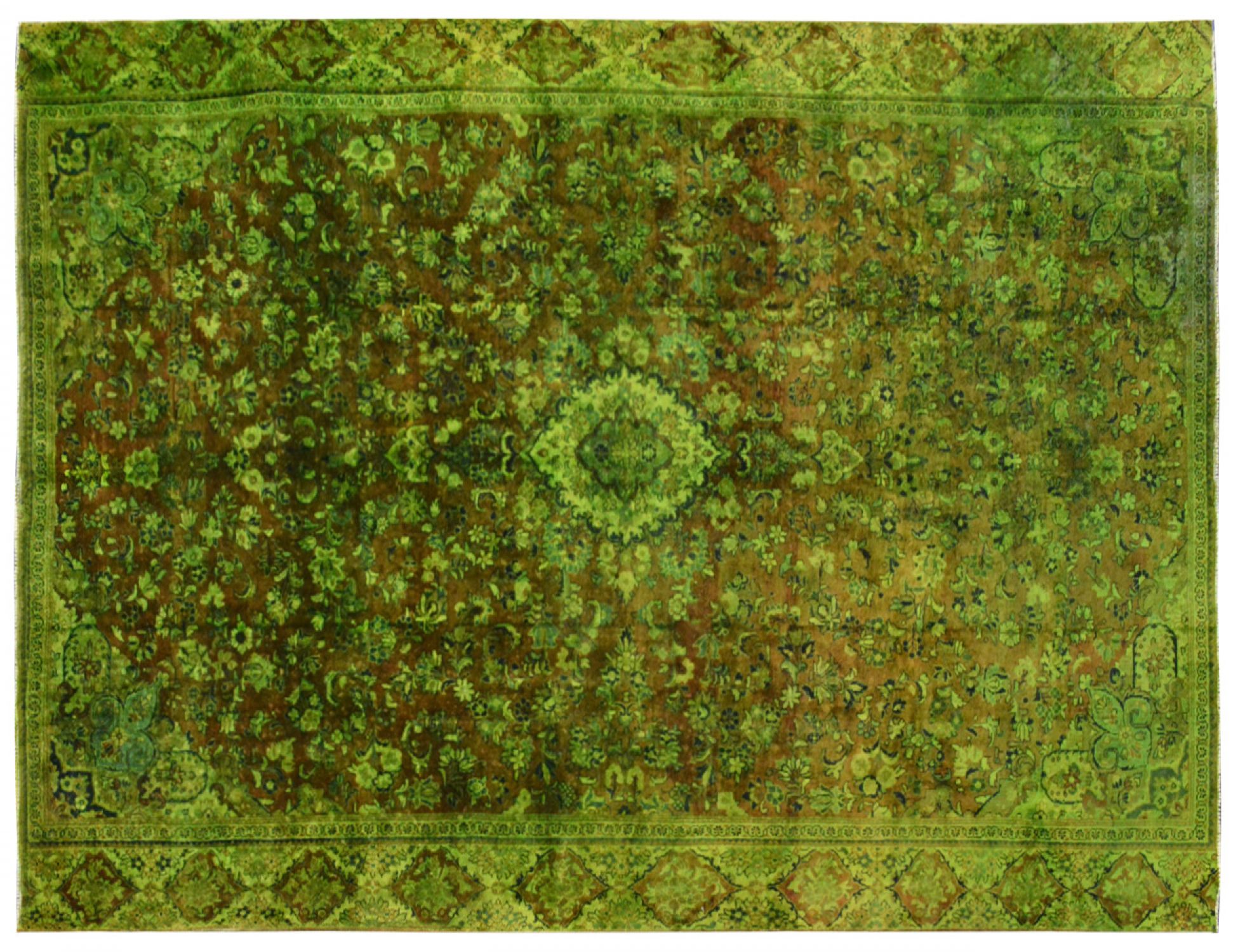  Vintage Tapis  vert <br/>430 x 297 cm