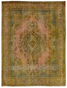  Vintage Tapis 386 X 294 jaune