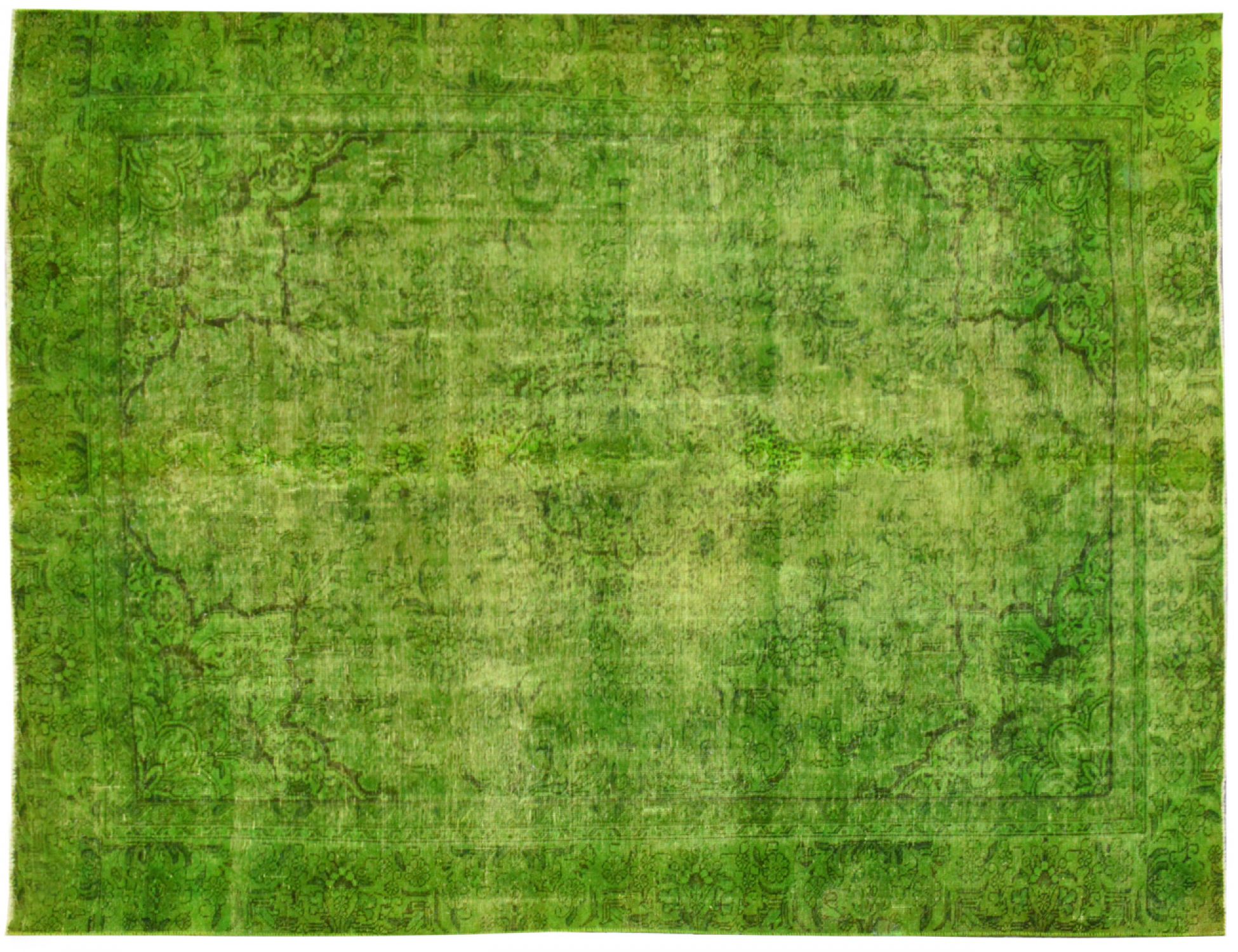 Tappeto Vintage  verde <br/>370 x 262 cm
