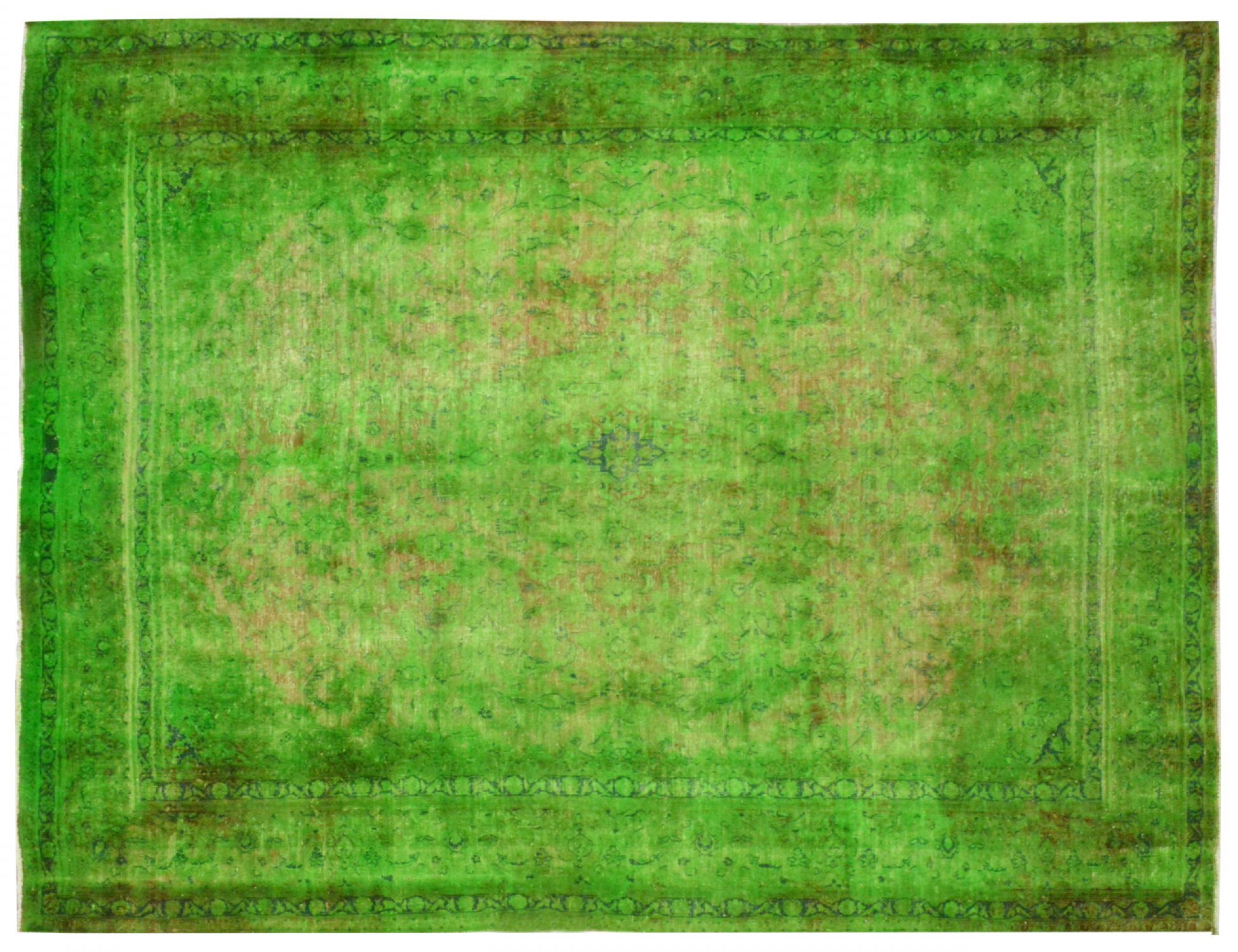 Vintage Carpet  green  <br/>354 x 290 cm