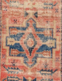 Beige Persa Alfombra vintage 325 x 86 cm - view 1